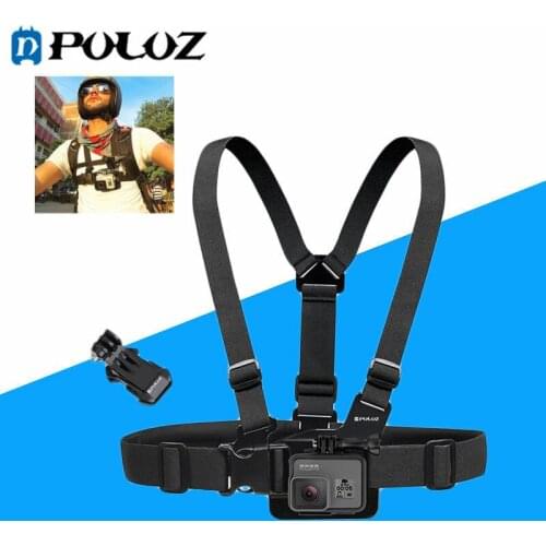 PULUZ Adjustable Body Mount Belt Chest Strap for GoPro HERO 7/ 6 /5 /4 /3 /2 /1