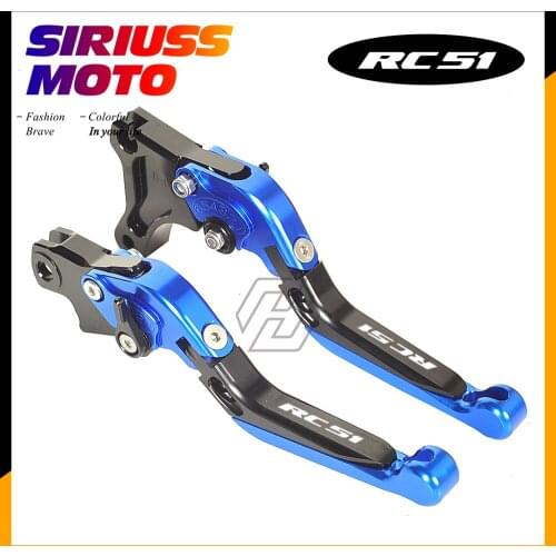 CNC Motorcycle Foldable Lever Motocross Brake Clutch Levers Case for Honda RC51/RVT1000 SP-1/SP-2 2000-2006