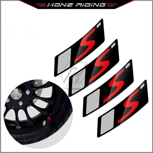 For Vespa GTS Supersport GTS300 GTS300ie Motorcycle Wheel Decal Rim Reflective Sticker