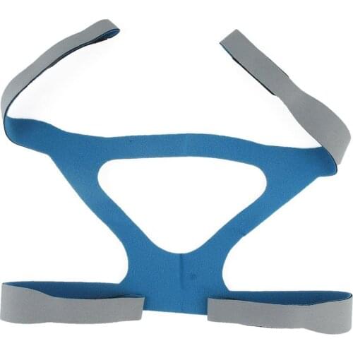 Universal Design Headgear Comfort Gel Full Mask Head Band Safe Environmental Replacement Head Band Without Mask Black/Blue