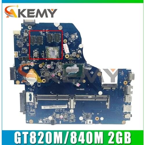 Z5WAH LA-B162P LA-B991P MainBoard For Acer EK-571 E5-531 E5-571G V3-572G Laptop Motherboard With Dual-core CPU GT820M/840M 2GB