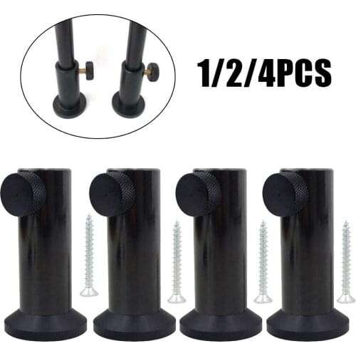 1/2/4Pcs Carp Fishing Stage Stand Aluminum Alloy Fishing Stage Stand For 17mm Bank Sticks Tackle Accessories Iscas Pesca