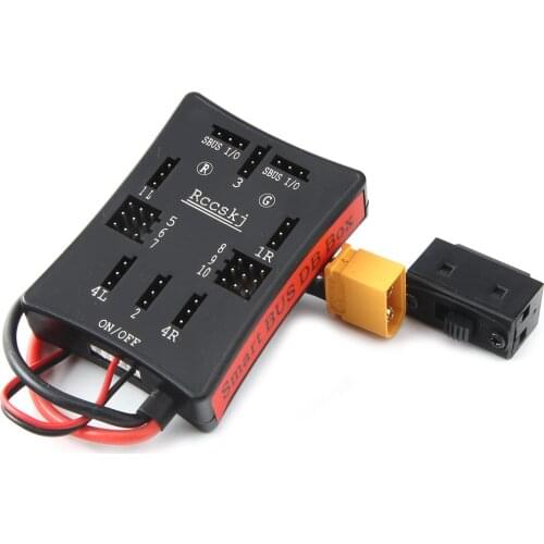1Pc Rccskj 8105 SBUS Distributor Channel Expander For RC Gas Airplane Turbojet