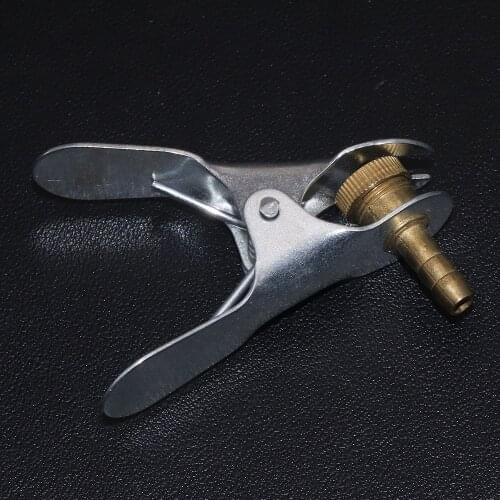 1Pc 6mm Alloy Tyre Wheel Tire Air Chuck Inflator Pump Valve Clip Clamp Connector Adapter Car Accessories For Compressor Tool