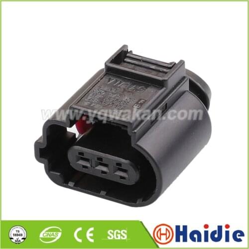 2sets 3pin auto wiring harness plug cable electric plug connector 8k0973703
