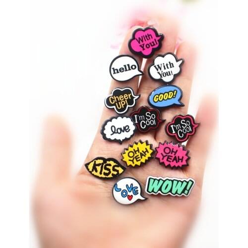 50pcs/lot flat back resin letter mix colors DIY resin cabochons accessories about 20mm planar resin