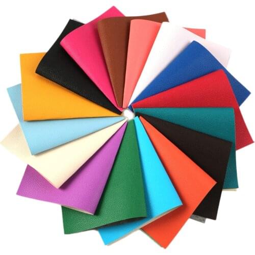 David accessories 20*33cm Lychee Faux Synthetic Leather Fabric Sewing, DIY HairBow Bag Shoes Material,1Yc6323