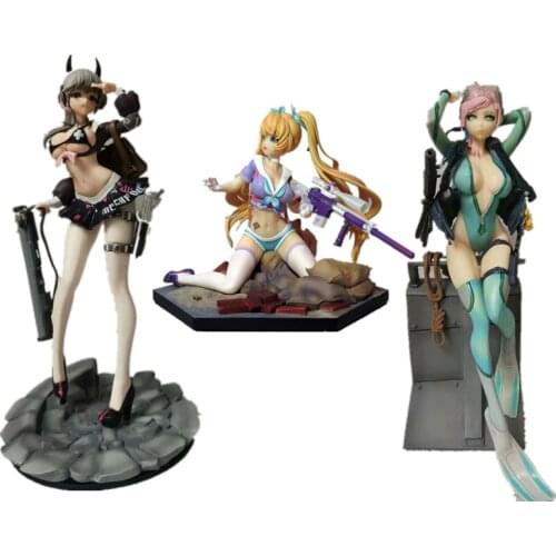 Anime After-School Arena Megapower All-Rounder ELF Bullseye Orcus Froggirl Aegir PVC Action Figure Toy Model Doll Gift