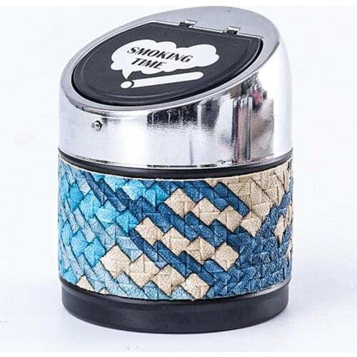Car Interior Accessories Creative Ashtray with Cover Great Gift for Boyfriend Men Ash Tray