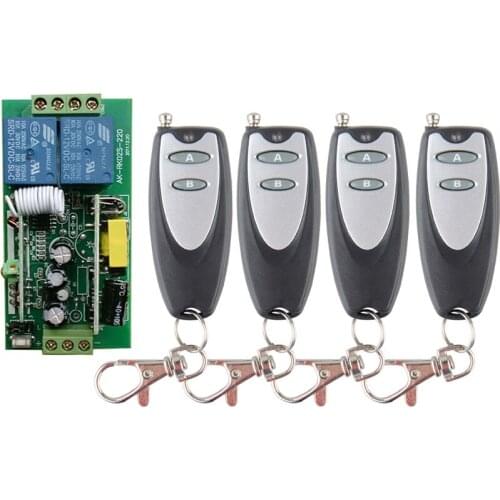 AC110V 220V 250V 2CH 10A Remote Switch,Radio Controller/Transmitter & Receiver,electrical switch Power switch