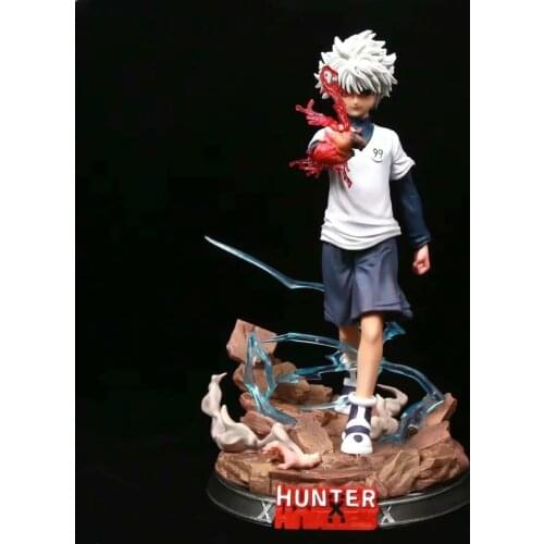 27cm New Anime Hunter X Hunter Figure Killua Zoldyck Action Figures PVC Collection Decoration Model Toys Gifts