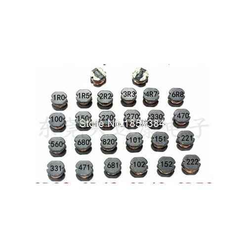 20PCS Inductor CD54 Power Inductance SMD 2.2UH 3.3UH 4.7UH 6.8UH 10UH 15UH 22UH 33UH 47UH 68UH 100UH 150UH 220UH 330UH 470UH