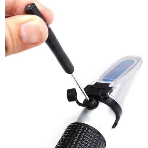 Salinity Meter Refractometer Dual Scale 1.0 to 1.07 S.G. Salt Tester for Aquarium Seawater &T8