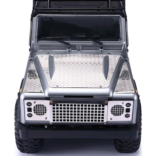 Metal Front Face Decorative Parts for MND90 D91 MN99 MN99S RC Crawler Car 77HD