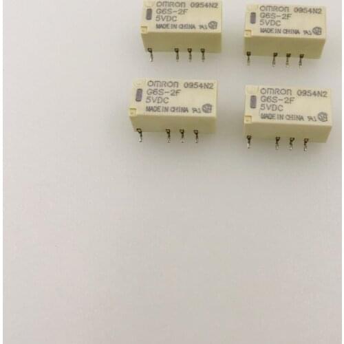 Original G6S-2F-5VDC 8pin SMT relays