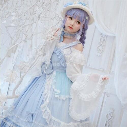 Princess Sweet Lolita Dress Tea Party GorgeousJSK Dress Kawaii Sleeveless Dress B1843