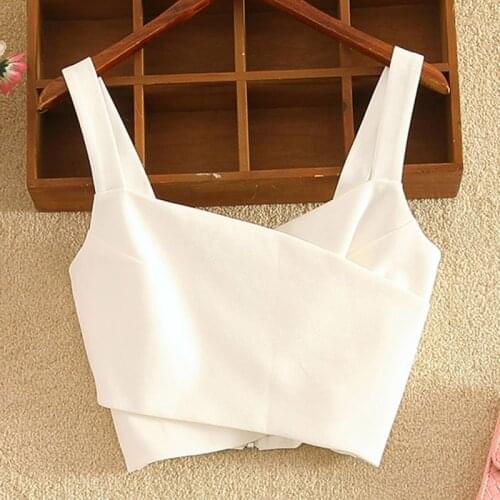 SOBURLUR Summer Womens tube top Crop Tank tops for girls Camisole Corset Cropped vest Off Shoulder Sleeveless Casual Harajuku