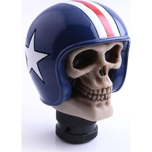 Universal Manual Car Truck Skull Gear Stick Shift Lever Shifter Knob