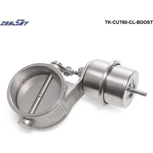 Exhaust Control Valve Boost Actuator Close Style 60mm Pipe Pressure: about 1 BAR For Ford Mondeo Tdci TK-CUT60-CL-BOOST