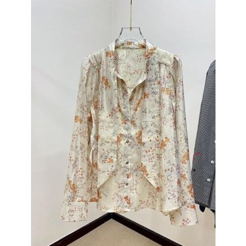 ZHUOLIN Silk Blouses