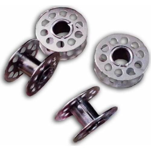 1pc Old Fashioned Home Sewing Machine Parts 2518A Old Style Sewing Shuttle Cores 2.1cm*1cm Metal Bobbin Line Core Sewing Tools