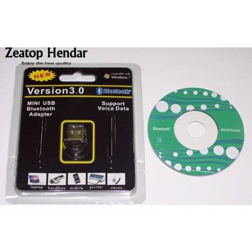 1Pcs Superspeed Mini USB 3.0 Bluetooth Adapter V3.0 EDR Dongle Connector For Win7 WiFi bluetooth wifi Wireless dongle PC Laptop