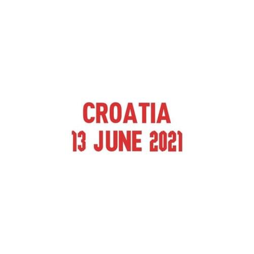 2021 England Match Details Patch England Vs Croatia Engalnd Vs Czech Republic Engalnd Vs Scotland Heat Transfer Printing
