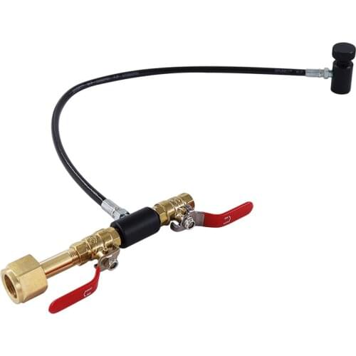 24" Soda CO2 Tank Bottle Fill Refill Station Kobalt Stream Adapter for Australia or New Zealand