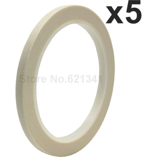 5Rolls White 6mm x 25m Draping Tape Pattern Making Supplies Masking Tape & Nail Art Tape Free Shipping