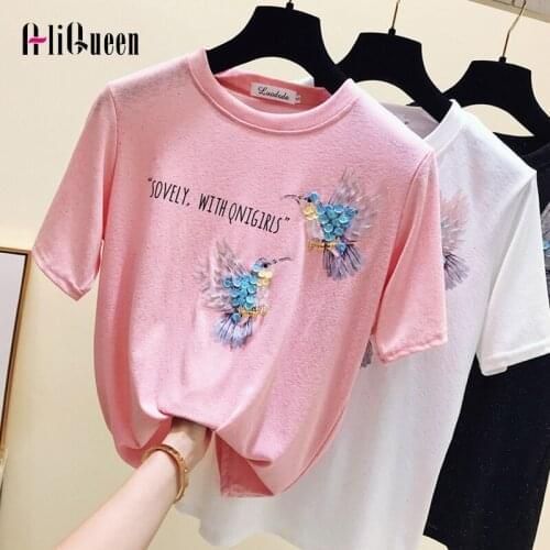 Женские летние футболки AliQueen China At AliExpress