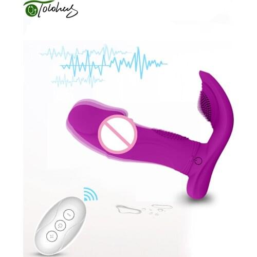 Wireless Remote Control Wearable Panties Dildo Vibrator Sex Toys for Women Adult Couple Anal G Spot Clitoris Stimulator