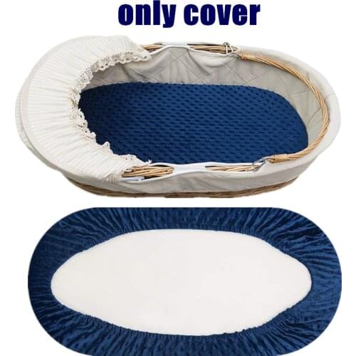 Baby Bassinet Sheets Soft Stretchy Bed Sheet Fitted Sheet Crib Craddle Sheets For Craddle Mattress Pad Bed Cover Baby Bedding