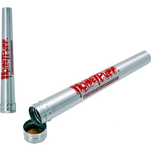 HONEYPUFF Aluminum Metal Tube Doob For Different Size Rolling Paper Airtight Smell Sealing Rolling Cone Smoking Accessories