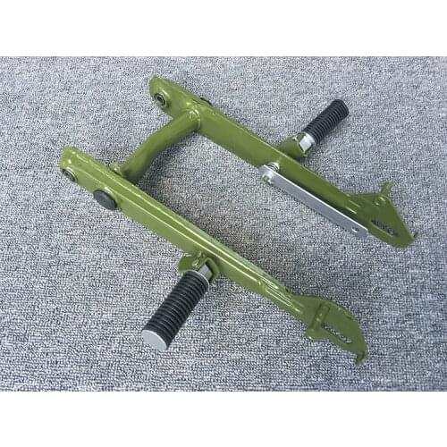 Jialing 70 motorcycle accessories rear flat fork JH70 cradle assembly parallel frame JH70 thickened rear flat fork