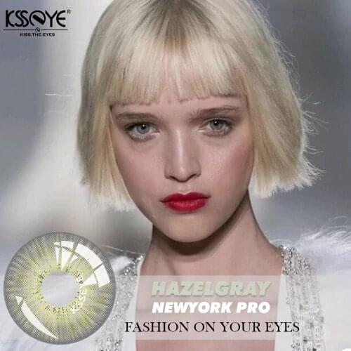 NEWYORK PRO Series Contact Lenses Hotsale 5Tones Contact Lens Cosmetic Color Contact Lens 100% Cover deep eyes COSPLAY