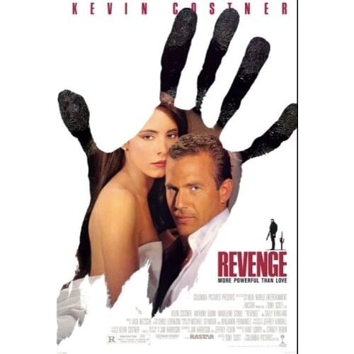 Revenge Classic Movie Neo-Noir Film Retro Vintage Poster Canvas Painting DIY Wall Paper Home Decor Gift