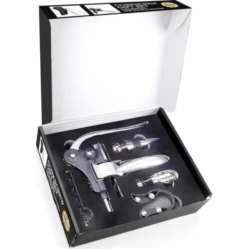 5PCS Rabbit Wine Bottle Opener Corkscrew Set Rabbit Wine Opener Kit