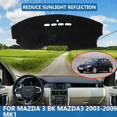 Car Inner Dashboard Cover Capet Cape for Mazda 3 BK Mazda3 2003-2009 MK1 Dashmat Sunshade Pad Cover Dash Mat