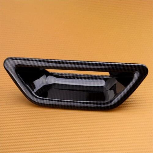 Black Car Trunk Rear Tail Gate Door Handle Bowl Cover Trim Fit For Nissan Rogue SUV 2014 2015 2016 2017 2018 2019 2020