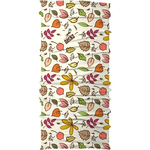 Necko Colorful Leaves Buff Bandana Face Mask-DN024 460044564