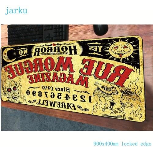 Ouija board mouse pad 900x400mm mousepads thick best gaming mousepad gamer locked edge personalized mouse pads keyboard pc pad