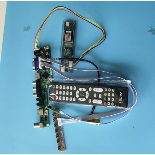 For M240HW01 V1/V2/V0/V3/V4/V5/V6/V7/V9 M240HW01 V Controller Board 1920x1080 AV TV 2lamps VGA HDMI LCD Driver USB Panel LED 24"