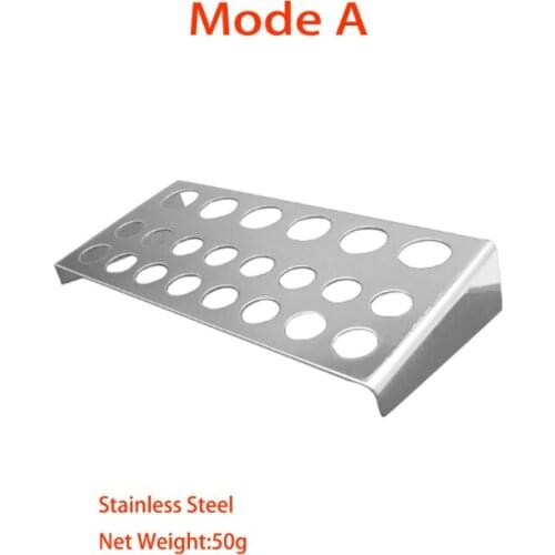 3Pcs/Pack 22 Holes Stainless Steel Tattoo Ink Cup Holder Stand Shelf Supply For for Permanent Makeup Eyebrow Tattoo Accessories