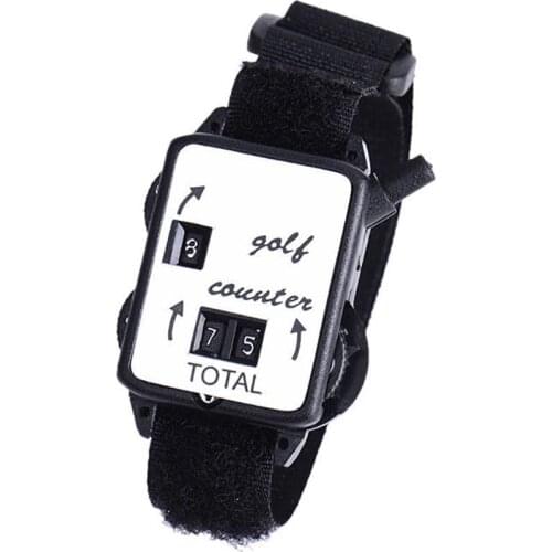 Portable Mini Wristband Golf Stroke Score Counter Keeper Watch Putt Shot Scorer Indoor Entertainment for Ball Sporting equipment