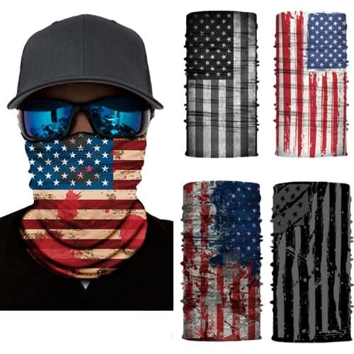 Windproof Outdoor Cycling Motorcycle Bandana Buffs 3D Seamless Face Mask Scarf Sun UV Neck Warmer Shield Men Women Neck Gaiter