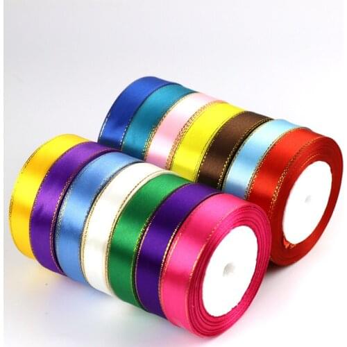 22M width: 20mm 2cm Phnom Penh Silk Satin Ribbon Wedding Party Home Decoration Gift Apparel Flowers packaging Bow Material