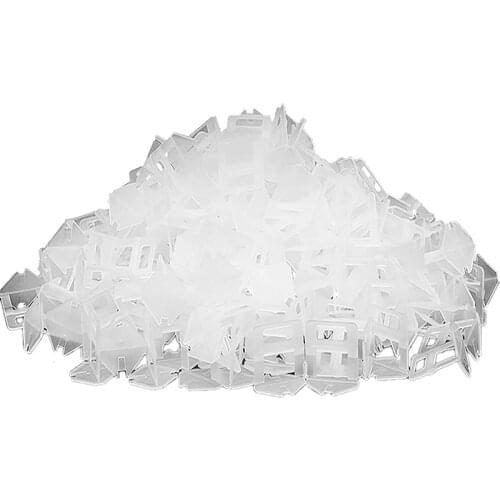 Big deal 400Pcs Tile Leveling System Tiles Leveler Spacers Lippage Free Tile and Stone Installation for Leveling Spacer Clips