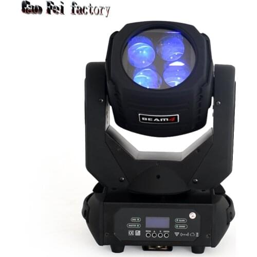 LED 4x25W Super Beam Moving Head Lyre Beam Light Perfect Effect Bee Eyes For DJ Disco Party