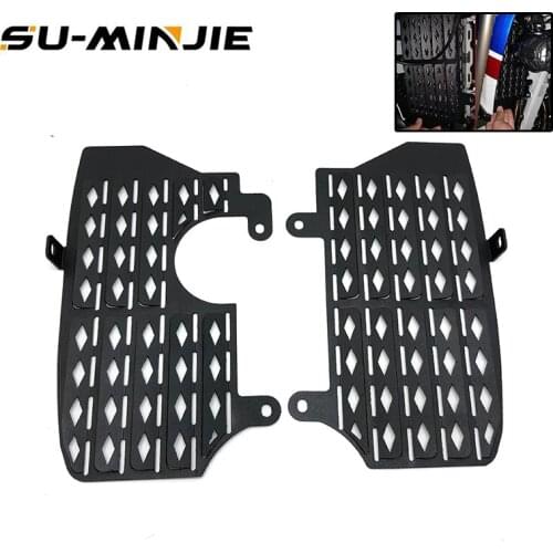 Aluminium alloy Motorcycle radiator grille guard protection for HONDA CRF1000L CRF 1000L Africa Twin ADV 2016 2017 2018 2019 New