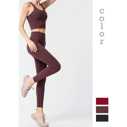 Moonglade Women Seamless Yoga Set Fitness Sports Suits Gym Clothing Sports Yoga Bra Waist Running Leggings Workout Pants